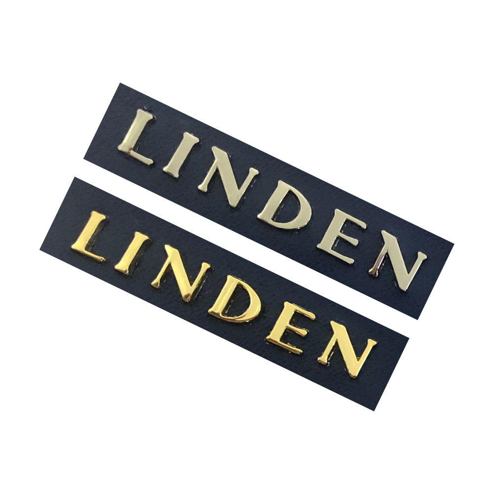 Professional Customized Metal Logo for Leather Bags - Individual Brand Name Plat